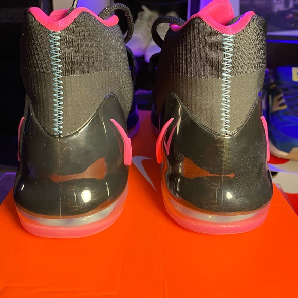 🆕 - Nike ✔️Air Force Max - Black/Pink - M 8.5/10 - Picture 6 of 8